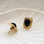 Black Agate Earrings, thumbnail 4 of 8