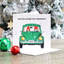 'Driving Gnome For Christmas' Card, thumbnail 3 of 3
