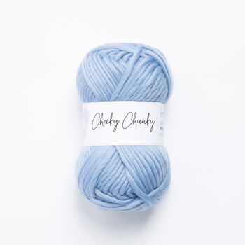 Cheeky Chunky Merino Wool Yarn 100g Ball, 3 of 12
