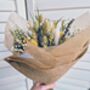 Spring Skies, Dried Flower Bouquet, thumbnail 2 of 2