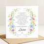 Birthday Poem Card Personalised For Friend, thumbnail 2 of 8