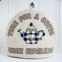Personalised 45th / 65th Sapphire Anniversary Tea Cosy, thumbnail 5 of 10