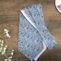 Liberty Cravat And Pocket Square Set For Men And Boys Km Blue, thumbnail 1 of 6