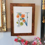 N Is For Nasturtium Letter Print, Personalised, thumbnail 1 of 6