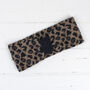 Leopard Knitted Headband, thumbnail 1 of 8