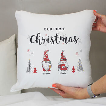 Christmas Cushion Personalised Xmas Family Gift, 3 of 9