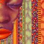Surreal Giclee Fine Art Print, Afrocentric, Square, thumbnail 5 of 5