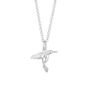 Hummingbird Necklace, Sterling Silver Or Gold Plated, thumbnail 9 of 10