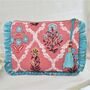 Pink And Blue Floral Quilted Make Up Bag, thumbnail 1 of 4