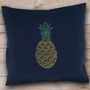 Pineapple Cushion Beginners Embroidery Kit, thumbnail 1 of 4