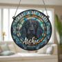 Springer Spaniel Black Memorial Suncatcher, thumbnail 6 of 6