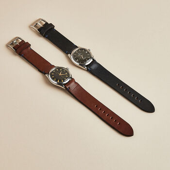 Personalised Leather Watch Strap, 2 of 8