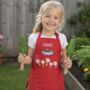 Personalised Childs Gardening Apron, thumbnail 1 of 5