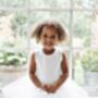 White Heart Sparkly Tutu Dress, thumbnail 2 of 8