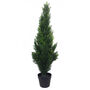 90cm Uv Protected Artificial Cedar Cypress Topiary, thumbnail 1 of 3