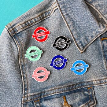 Transport For London Central Line Pin Badge, 3 of 3