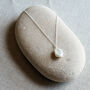 Chloe. Sterling Silver Pearl Pendant Necklace, thumbnail 2 of 3