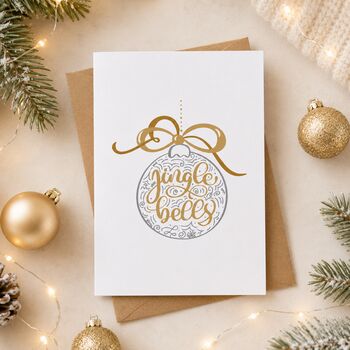 Jingle Bells Christmas Card, 5 of 6