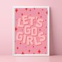 Let's Go Girls Shania Twain Print, thumbnail 1 of 5
