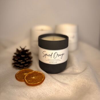 Spiced Orange Christmas Candle Paraffin Free, 2 of 3