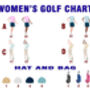 Personalised Womens Golf Print, thumbnail 10 of 10