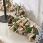 Pre Lit Nature Trail Christmas Garland, thumbnail 3 of 4