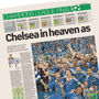 Chelsea Personalised Football Telegraph Book, thumbnail 4 of 11