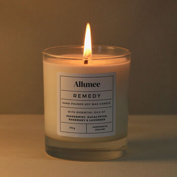 Handmade Remedy Soy Scented Candle Gift, 3 of 5