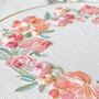 Summer Wreath Embroidery Hoop Kit, thumbnail 2 of 5