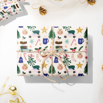 Luxury Christmas Wrapping Paper, 3 of 5