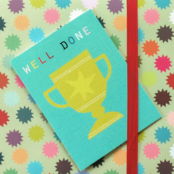 Mini Well Done Trophy Card, 3 of 4