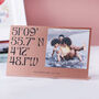 Personalised Copper Coordinates And Photo Metal Print, thumbnail 1 of 7