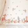 Children's Woodland Animals Wall Decal Stickers, thumbnail 1 of 11