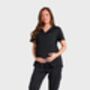 Maternity Ultimate Comfort Fleece Lined Scrub Trouser, thumbnail 4 of 12