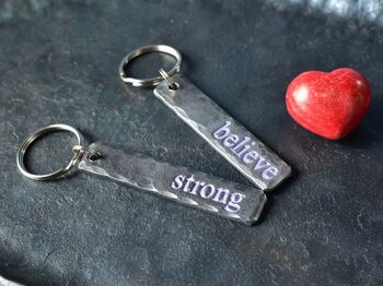 Motivational Keyring Mindfulness Gift, 7 of 12