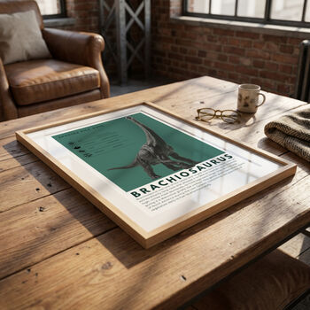 Brachiosaurus | Dinosaur Art Print, 8 of 8