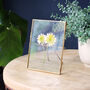 Gold Metal Picture Frame, thumbnail 1 of 3