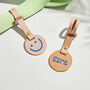 Personalised Smiley Face Bag Tag, thumbnail 4 of 4