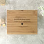 Personalised Bamboo Urn For Cremation Ashes Name And Icon Design, thumbnail 6 of 12