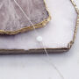 Lena. White Opal Sterling Silver Necklace, thumbnail 3 of 5