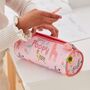 Personalised Pink Safari Pencil Case, thumbnail 1 of 5