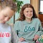Personalised Child's Sweatshirt, thumbnail 1 of 9