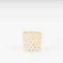 Handmade White Ceramic Candle Lantern Tealight Holder, thumbnail 1 of 3
