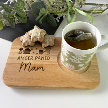 Welsh Personalised Tea And Biscuit Board, 2 of 8