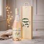 Personalised 50th Birthday Rosé Wine Gift Set, thumbnail 3 of 8