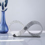 10th Anniversary Gift Aluminum Infinity Sculpture, thumbnail 6 of 12