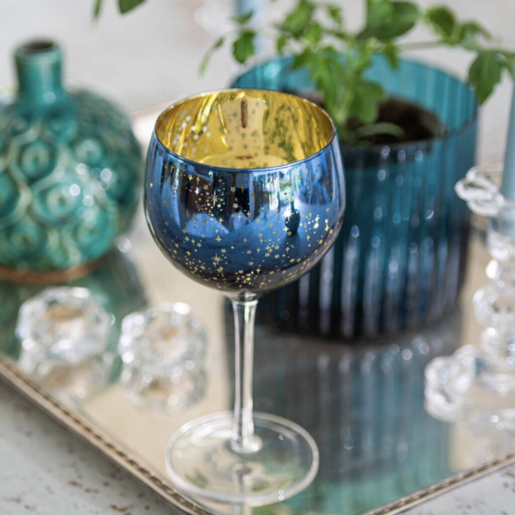 Blue Star Design Gin Glass, 1 of 3