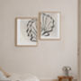 Scallop Shell Duo Art Prints, thumbnail 2 of 2