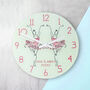 Personalised Ballet Studio Wall Clock, thumbnail 1 of 10