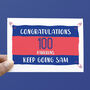 Personalised Running Bib Card, thumbnail 2 of 5